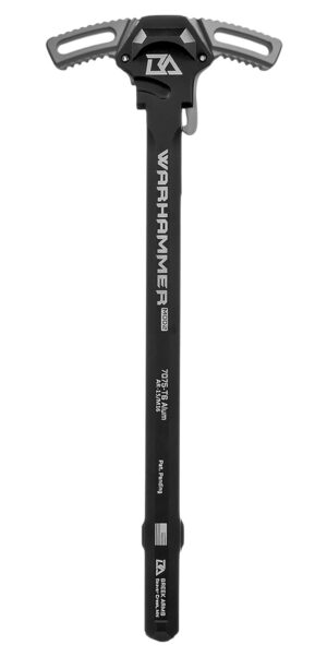 Breek Arms Warhammer Mod2 ambidextrous AR-15 charging handle in gray finish