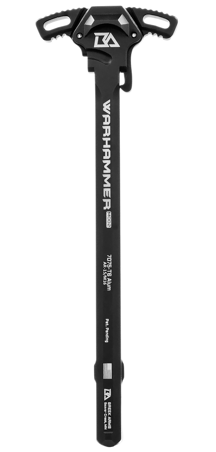 Breek Arms Warhammer Micro MOD2 ambidextrous charging handle 7075-T6 aluminum black