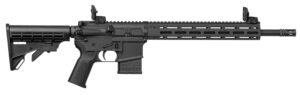 TIPPMANN ARMS M4-22 Elite .22 LR rifle, 16-inch, black, flip-up sights