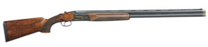 F.A.I.R. Carrera V 12 Gauge over/under shotgun, 32-inch barrel, walnut stock, black receiver with gold inlay