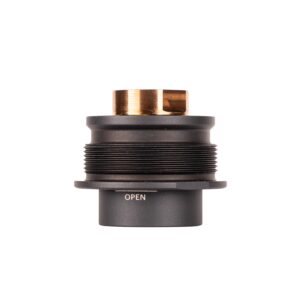 Rugged Suppressors RU3 3-Lug Mount  9mm Fits Black