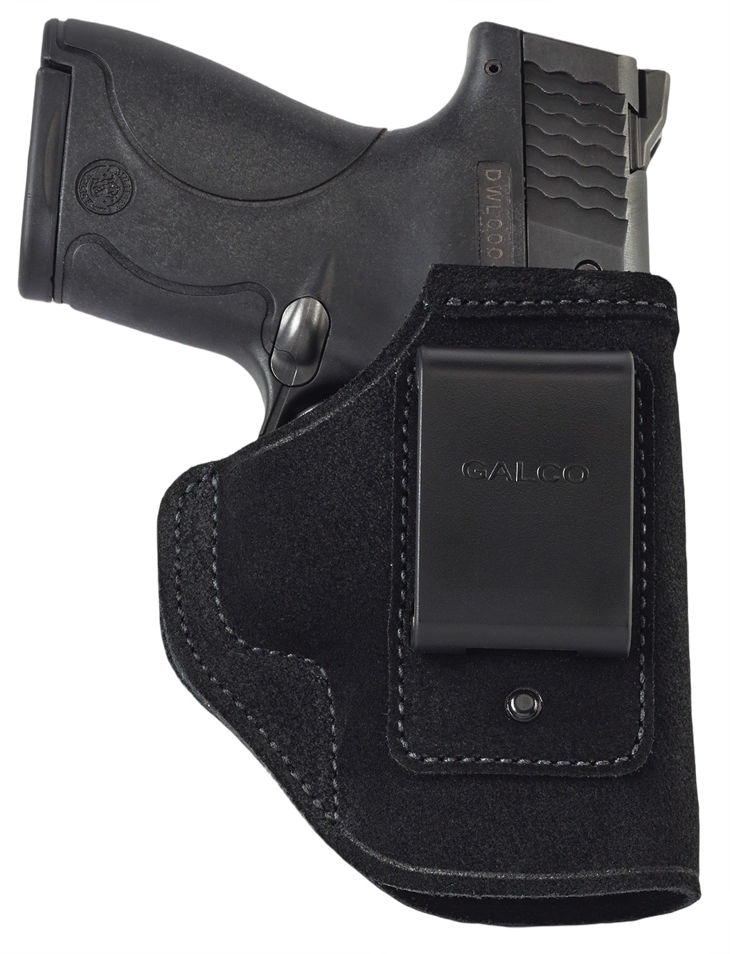 Galco STO472RB Stow-N-Go IWB Black Steerhide Fits S&W M&P 4.25" 9/40 Right Hand