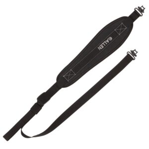 Allen Gunnison neoprene rifle sling with 1-inch swivels in black