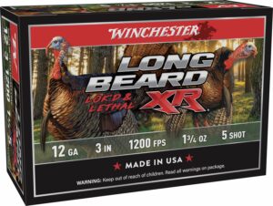 Winchester Long Beard XR 12ga 3in 1-3/4oz #5 shot 10rd box
