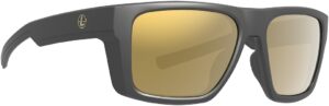 Leupold Skyline 186750 shooting glasses matte black frame BRZ Mirror lenses