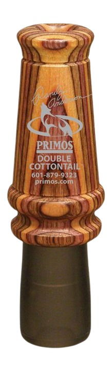 Primos Double Cottontail double-reed laminated wood predator mouth call