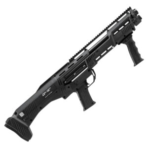 Standard Mfg DP12 DP-12  12 Gauge Pump 3" 14+2 18.88" Black Double Barrel, Black Picatinny Rail Aluminum Receiver, Picatinny Handguard, Black Synthetic Stock