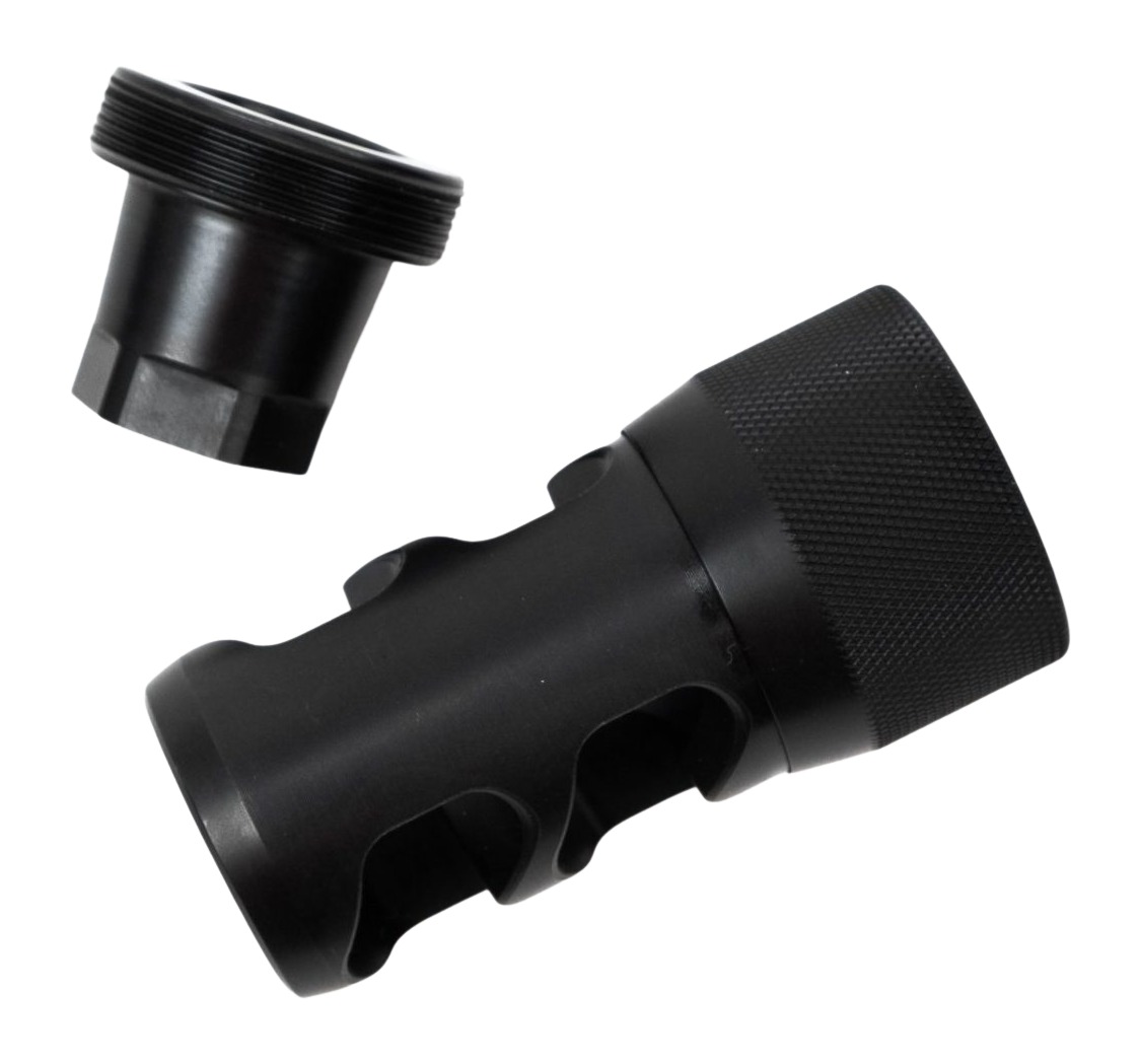 Area 419 Hellfire 2P Self-Timing Muzzle Brake, 1/2-28 - Alexander's