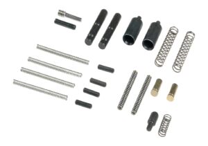 LANTAC M-SPEC Field Repair Kit components for AR-15, black