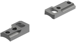 Leupold 2-piece matte black dual dovetail scope base for Kimber 8400