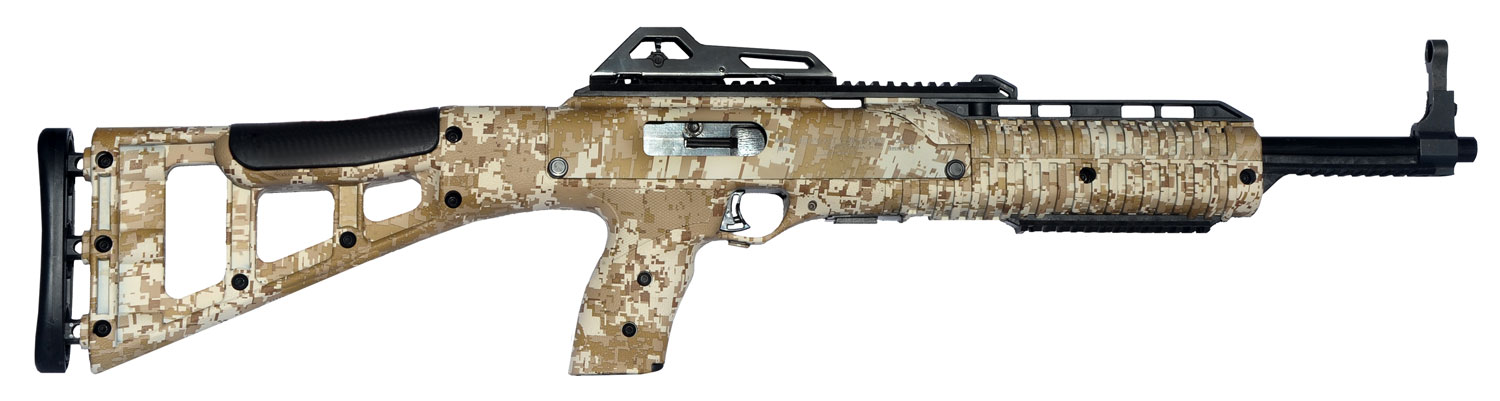 Hi Point Firearms 4595TSDD .45 ACP 17.5 inch carbine with Desert Digital camo skeletonized stock