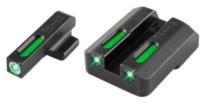 Truglo TFX Tritium Fiber-Optic Sights for HK P30 - green tritium with white outline