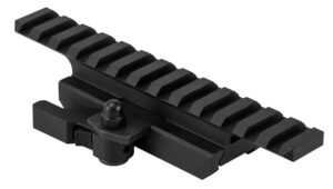 NCStar Gen2 AR-15 Picatinny 3/4" Quick Release Riser Black Aluminum
