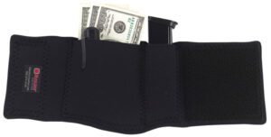 Galco Ankle Safe 3.0 black neoprene ankle carrier fits Springfield SA-35 13-inch
