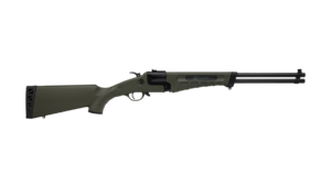 Savage 42 Takedown .22 LR/.410 combo gun OD green synthetic stock