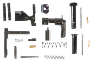 Smith & Wesson M&P AR-15 Customizable Lower Parts Kit components in black