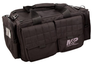 M&P Officer Tactical Range Bag 22 inch black nylon with two padded handgun cases