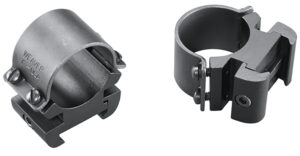 Weaver Sure Grip windage adjustable scope rings 1-inch high matte black