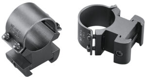 Weaver Sure Grip windage-adjustable 1 inch extra-high scope rings in matte black