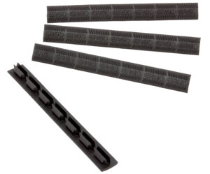 Ergo 4332BK WedgeLok M-LOK slot covers black rubber 4-pack
