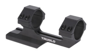 TruGlo TG8964B one-piece tactical scope mount with 30mm rings, black anodized