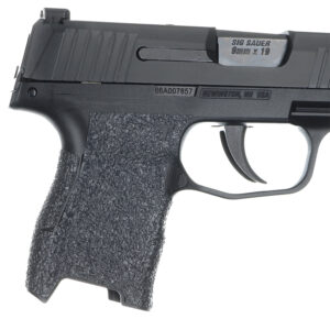 Talon Armament 001R adhesive textured black rubber wrap grip for Sig P320/P250 compact medium grip module