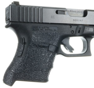 Talon Armament 107R black textured rubber adhesive rear-wrap grip for Glock 29SF/30SF/30S/36 Gen3