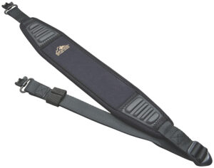 Butler Creek Rhino Rib black padded nylon rifle/shotgun sling with included swivels