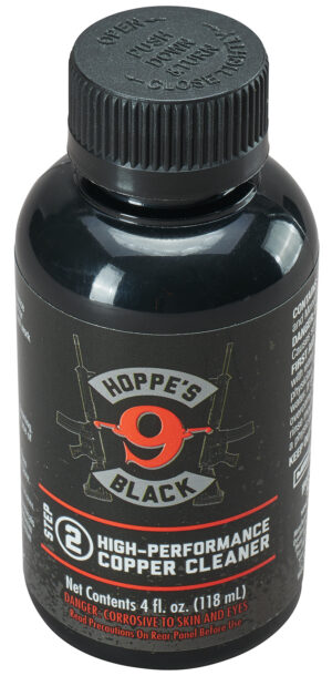 Hoppe's Black Copper Cleaner 4 oz bottle front label