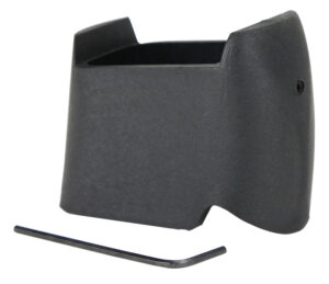 Pachmayr black plastic magazine sleeve for Glock 26/27 using Glock 17/22 magazines
