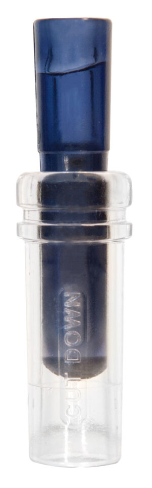 Duck Commander DCCD Cut Down 2.0 double reed duck call blue polycarbonate