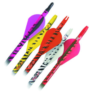 Bohning Blazer Arrow Wraps White Tiger 4 in. 13 pk.