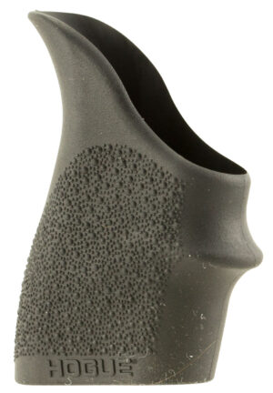 Hogue HandALL beavertail rubber grip sleeve in black for S&W M&P Shield 45 and Kahr P-series