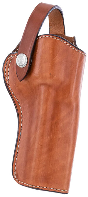 Bianchi 10045 1L Lawman Western tan leather OWB holster, right hand, belt loop