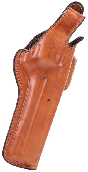 Bianchi 10237 5BHL thumbsnap OWB tan leather holster size 06 right hand