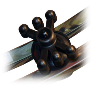 BowJax MonsterJax Limb Dampeners Split Limb Black 2 pk.