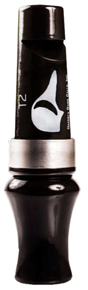 Haydel's T2 5-in-1 Teal Duck Call black acrylic dual-ended