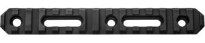 GrovTec GTSW191 6-inch 15-slot Picatinny rail section black anodized