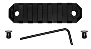 GrovTec US Inc GTSW228 3 Inch 7 Slot Keymod  Black Anodized