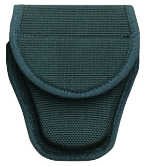 Bianchi Model 7300 AccuMold covered handcuff case black basketweave