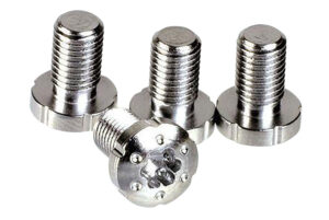 Strike Industries 1911 stainless steel Torx grip screws and bushing hardware