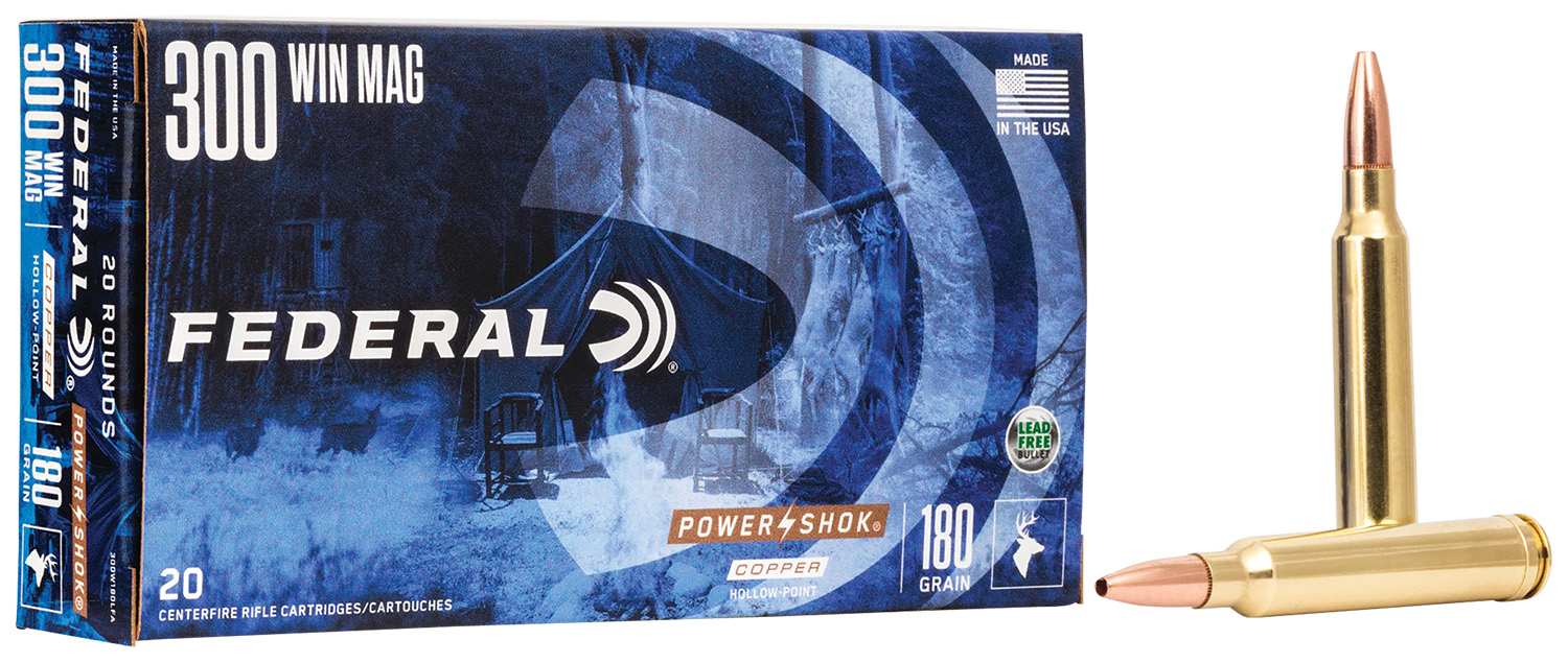 Federal Ammunition .300 Win Mag HP – 20rd