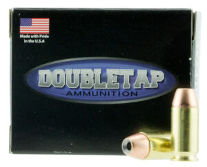 DoubleTap Ammunition 45A185CE .45 ACP 185gr Jacketed Hollow Point 20-round box