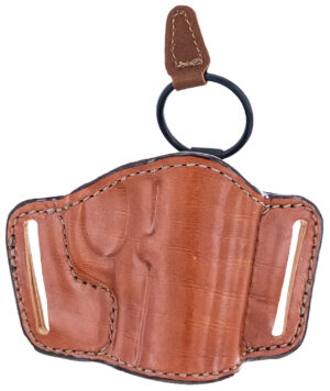 Bianchi 105 Minimalist tan leather belt slide holster size 01 right hand fits 2-inch barrels