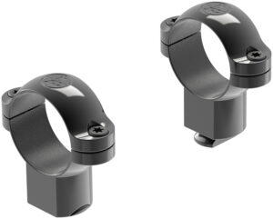 Leupold Standard 1-inch Super High Gloss 2-piece scope rings, black gloss finish