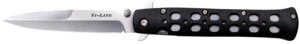 Cold Steel Ti-Lite 4 inch spear point folding knife with black Zy-Ex handle