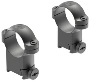 Leupold Sako 1" Super High matte black 2-piece ringmounts for 1-inch scope tube