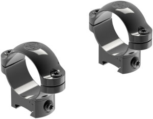 Leupold RM Rimfire 13mm Low Gloss 1-inch scope rings, steel two-piece