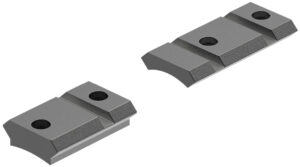 Leupold QRW two-piece cross-slot Weaver-style base for Winchester 70 rifle, matte black
