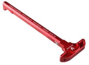 Strike Industries Latchless Charging Handle AR-15 red anodized